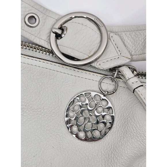Coach Shoulder Bag Ali Leather Hobo B0969-13655 Soft Cream Winter White - Picture 6 of 9